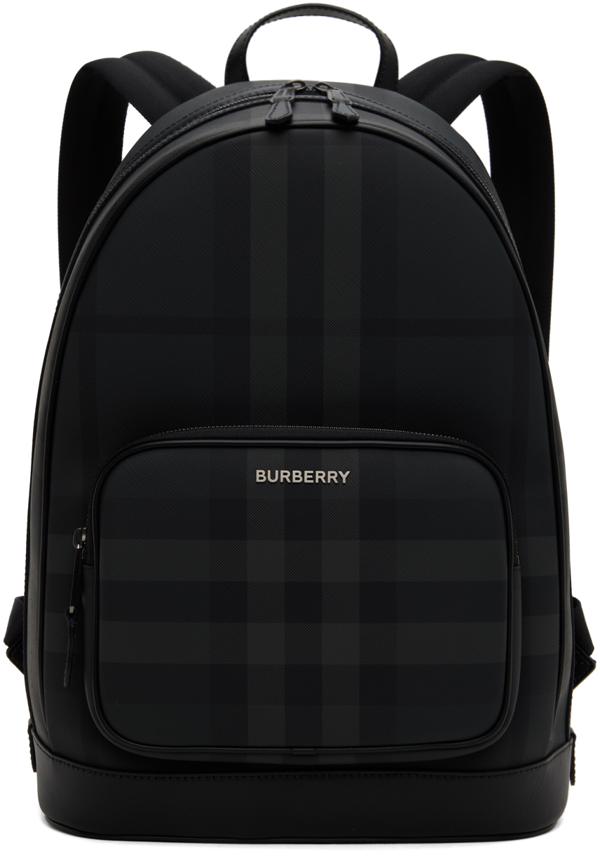 

Серый рюкзак Rocco Burberry