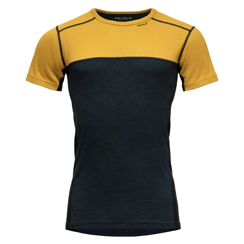 

Футболка с коротким рукавом DEVOLD OF NORWAY Lauparen Merino 190, черный