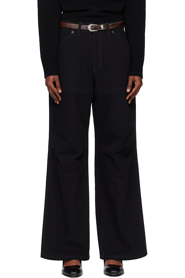 

Свободные джинсы с широкими штанинами Tonywack, черный