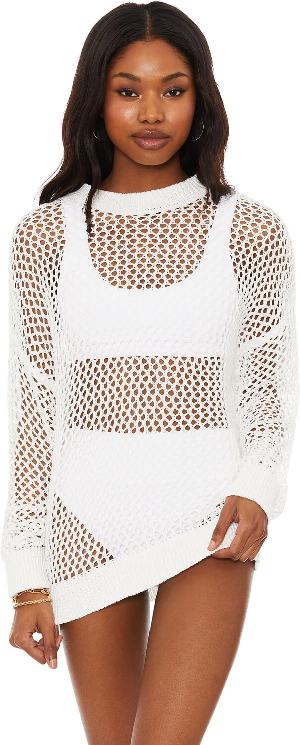 

Накидка Hilary Sweater Cover-Up Beach Riot, белый
