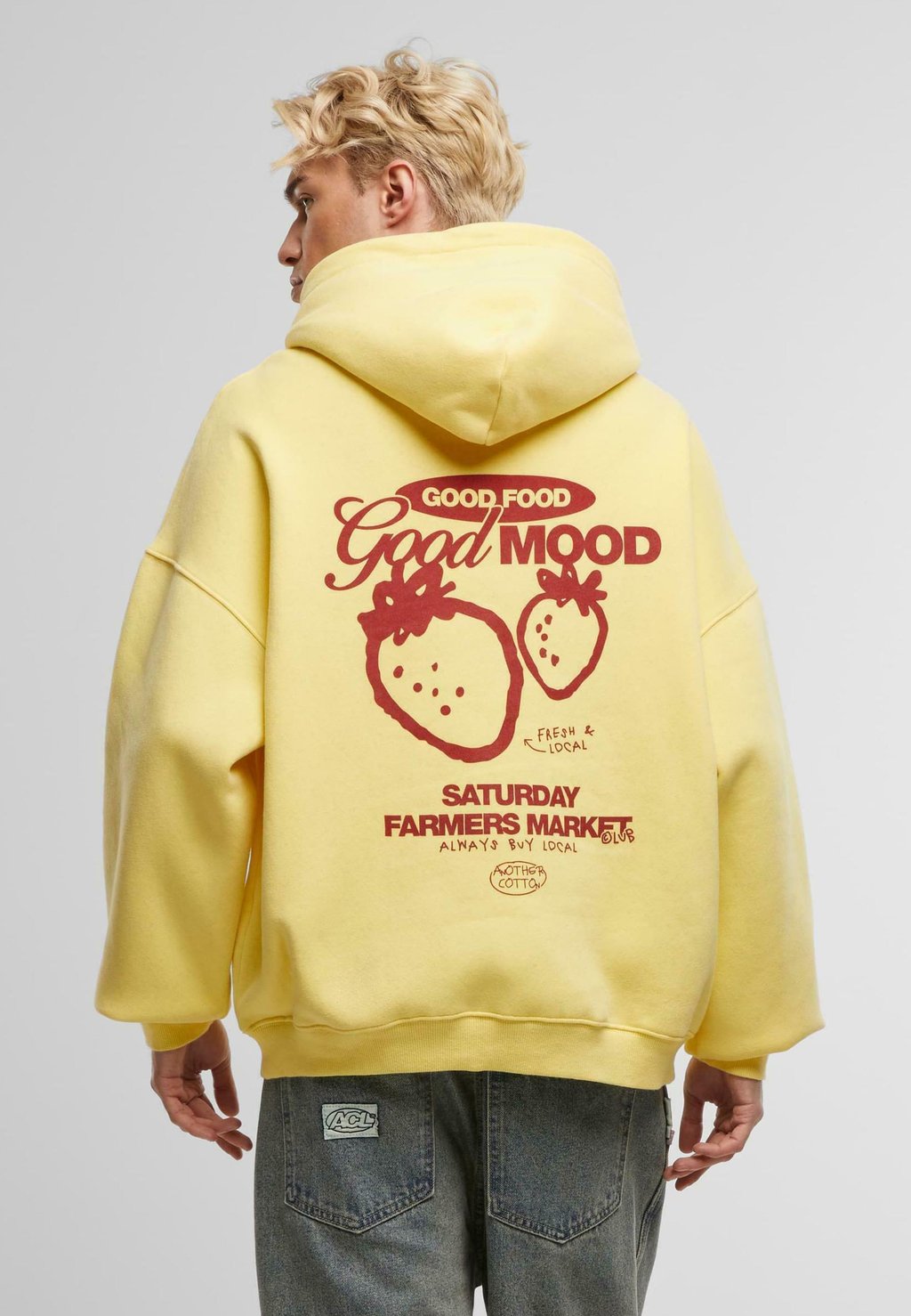 

Толстовка Hoodie Another Cotton Lab, желтый
