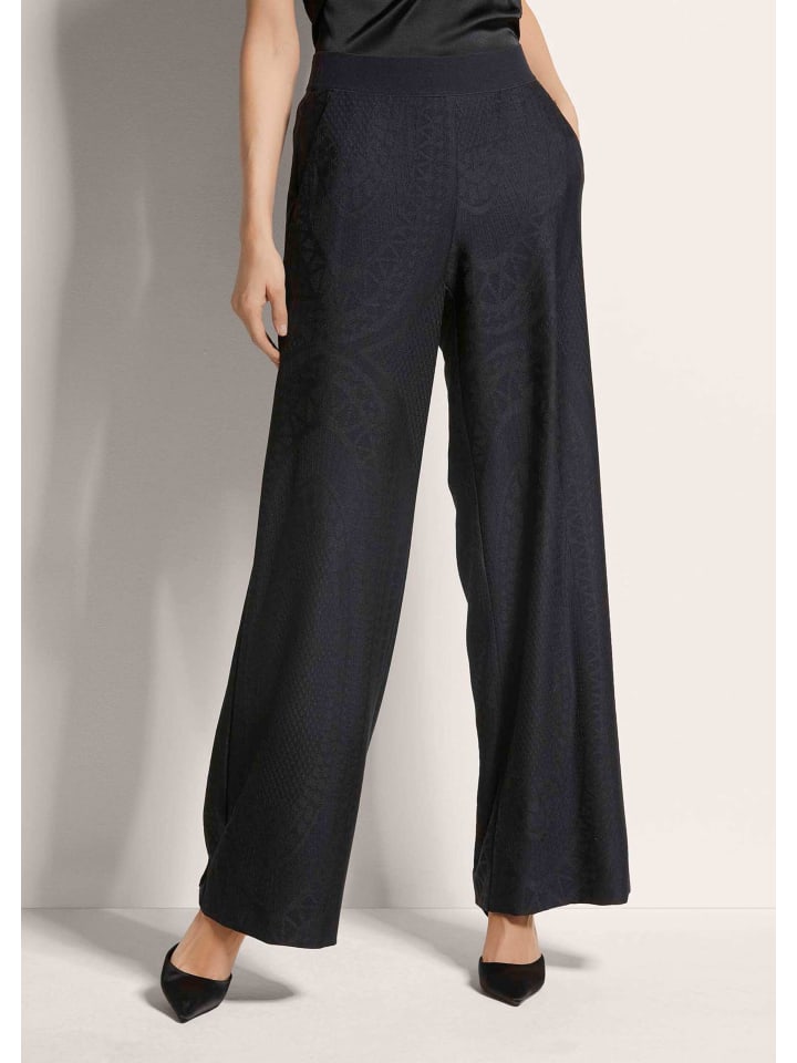 

MADELEINE Элегантные вечерние брюки-слипоны черного цвета