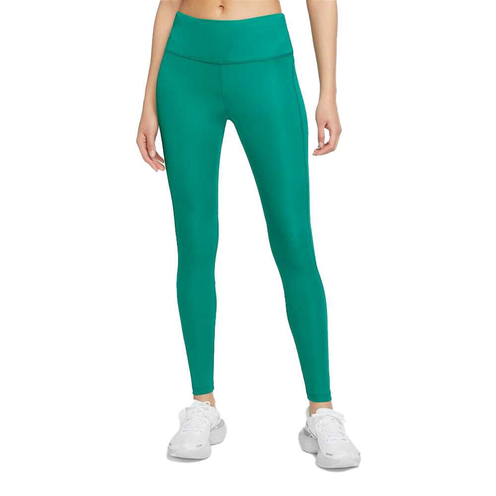 

Тайтсы Nike Epic Fast Mid-Rise Running, зеленый
