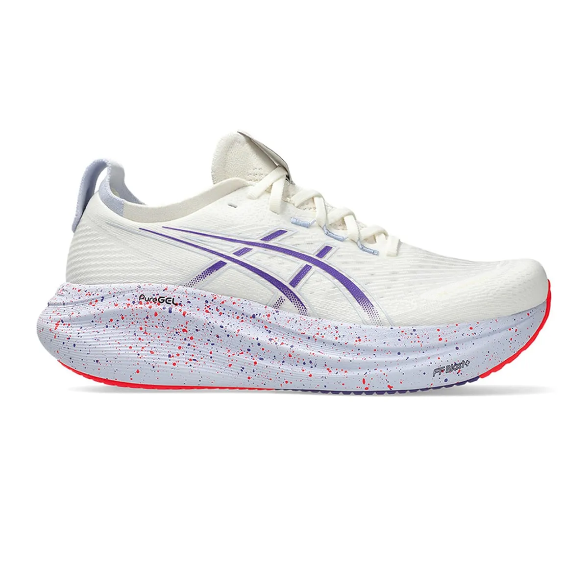

Мужские беговые кроссовки Gel-Nimbus 27 Tokyo Asics, белый/лиловый