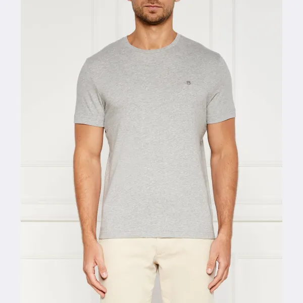 

Футболка стандартного кроя Gant, серый