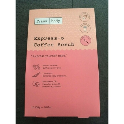 

Новый скраб Frank Body Express-o 150г, Красный, Новый скраб Frank Body Express-o 150г