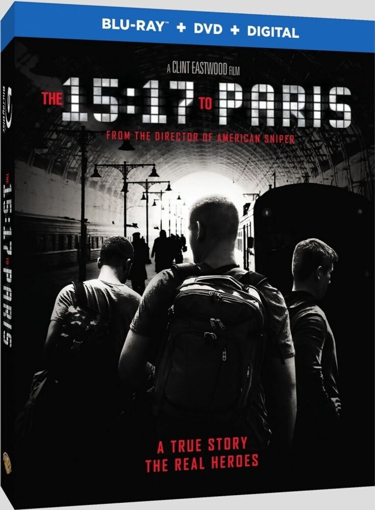 

Диск Blu-ray 15:17 To Paris [2018]