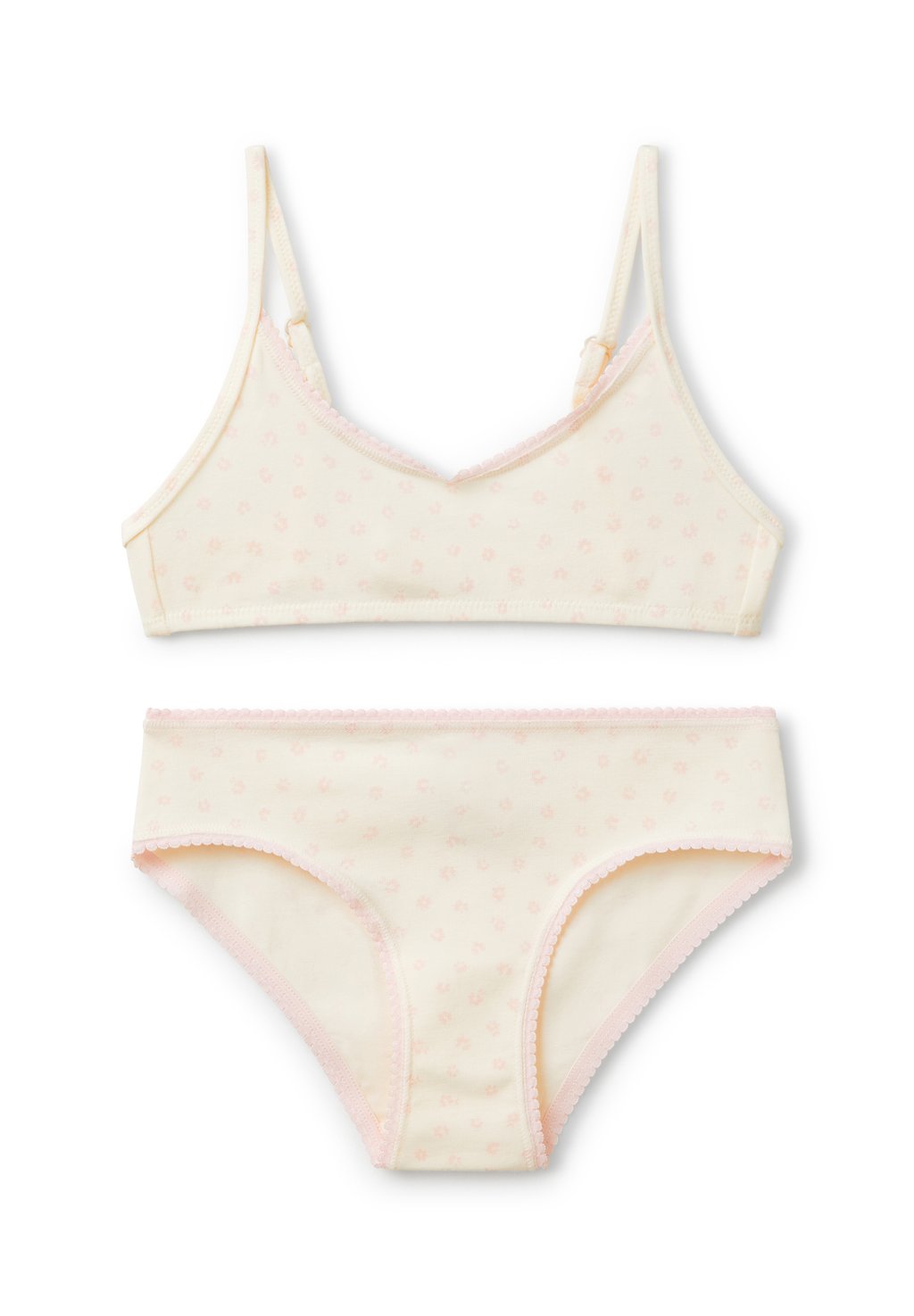 

Бикини FLORAL AND SET United Colors of Benetton, слоновая кость