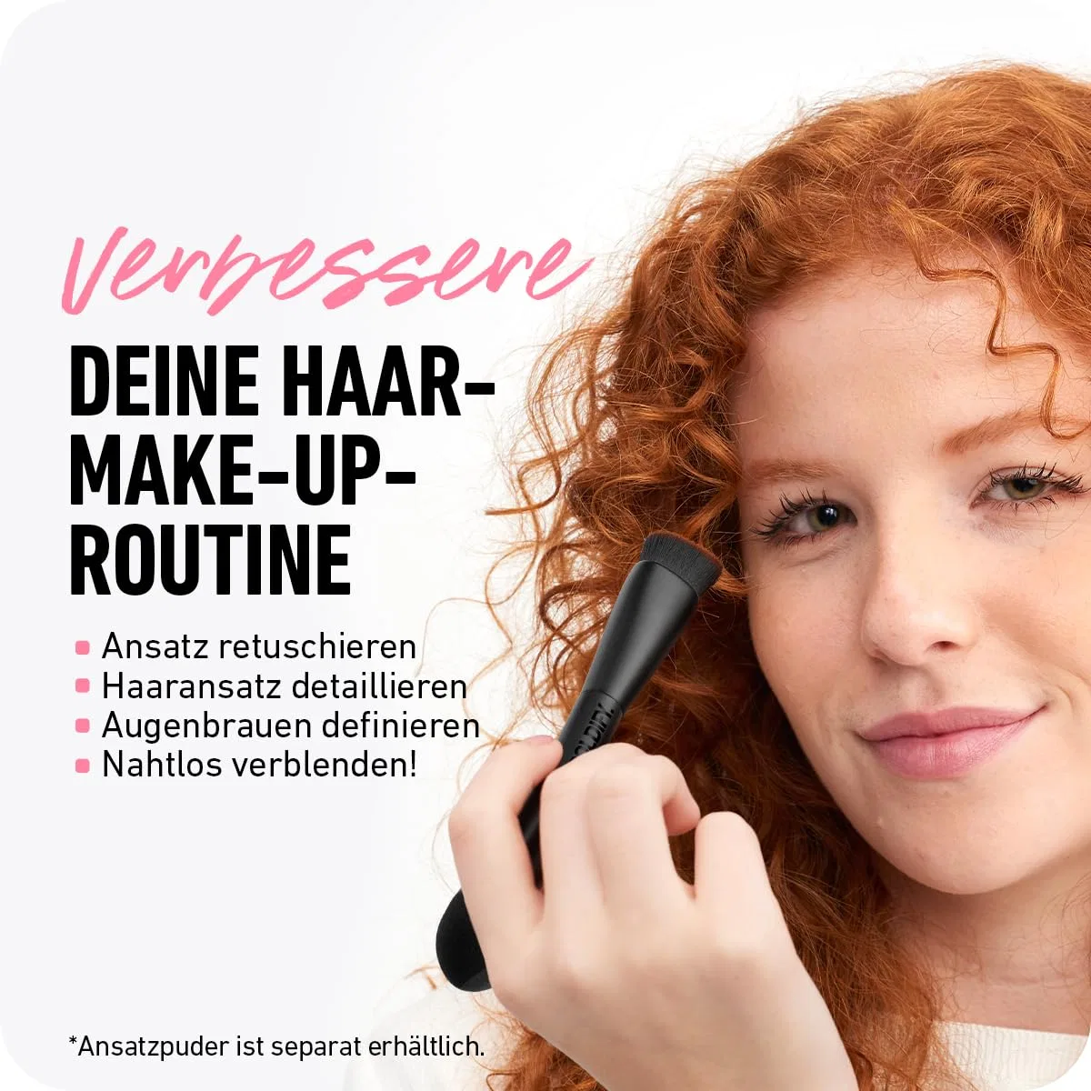 Кисть для пудры для линии роста волос «Four Ended Hairline Powder Brush» от BOLDIFY Boldify — фото 2