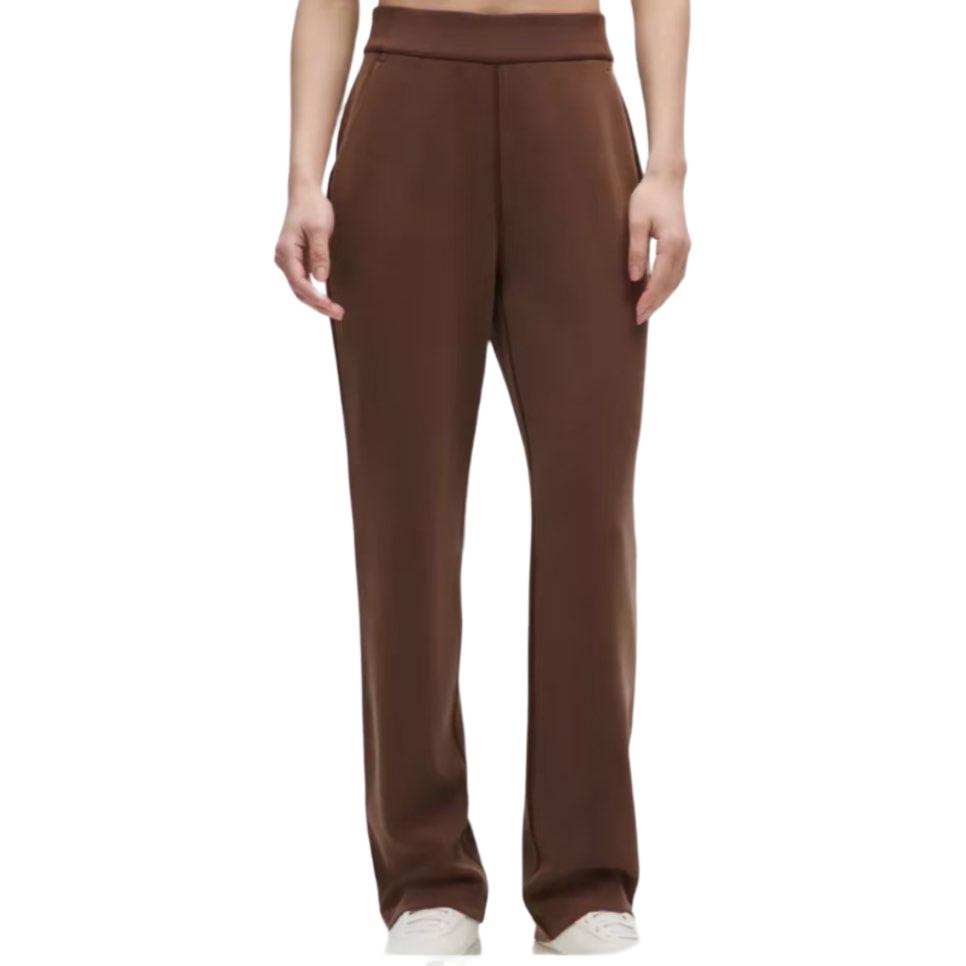 

Мягкие прямые брюки Softstreme для женщин Lululemon, Drip Coffee/Espr