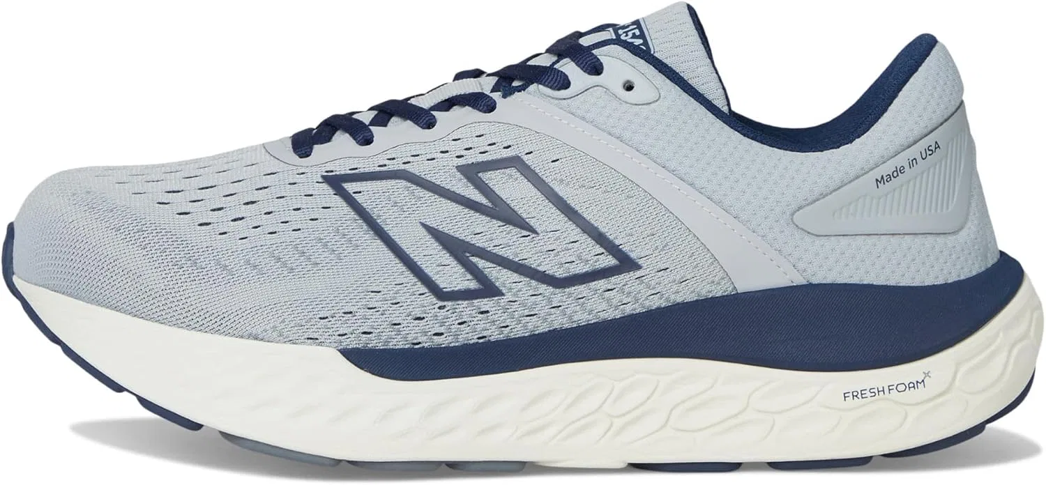 Мужские беговые кроссовки New Balance Fresh Foam X 1540 V4, Quartz Grey Navy Blue — фото 4