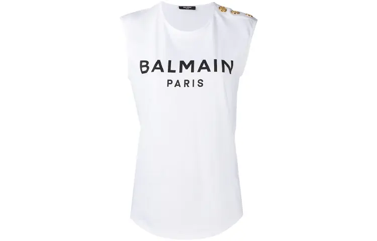 Женская майка BALMAIN, белый