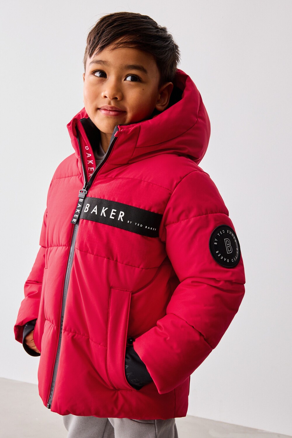 

Пальто с защитой от дождя Baker By Ted Baker, красный