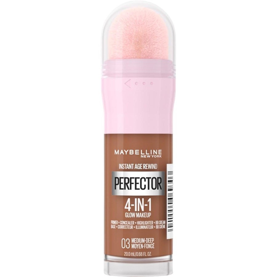 

Тональная основа Maybelline New York 4-in-1 Glow Makeup, 03 Medium Deep / 20 ml