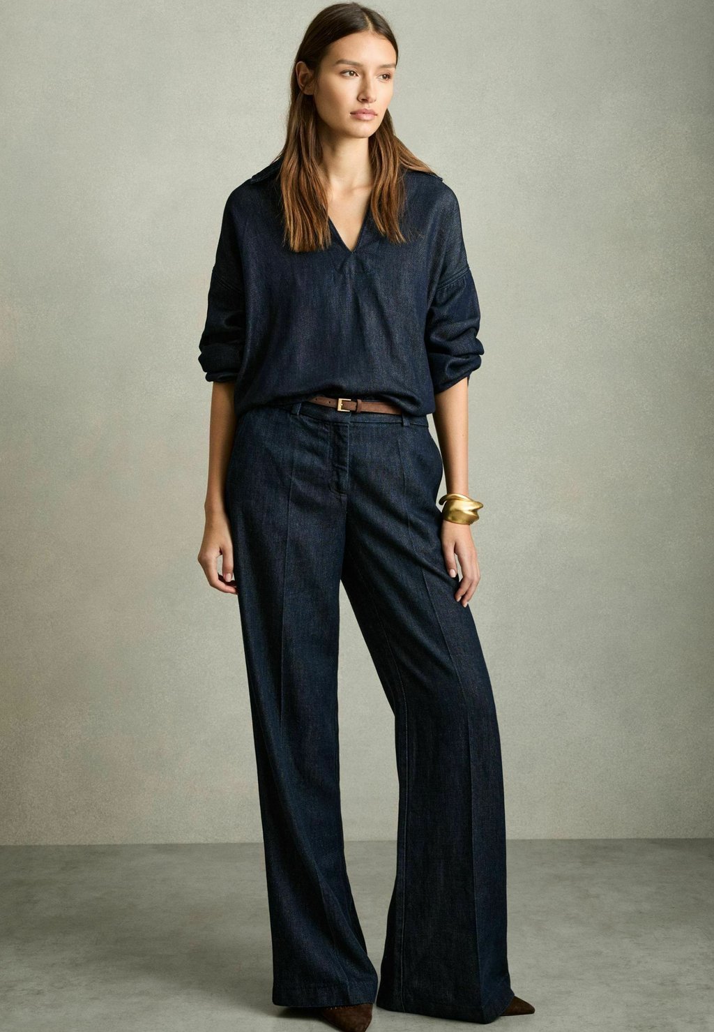 

Блуза Reiss, синий