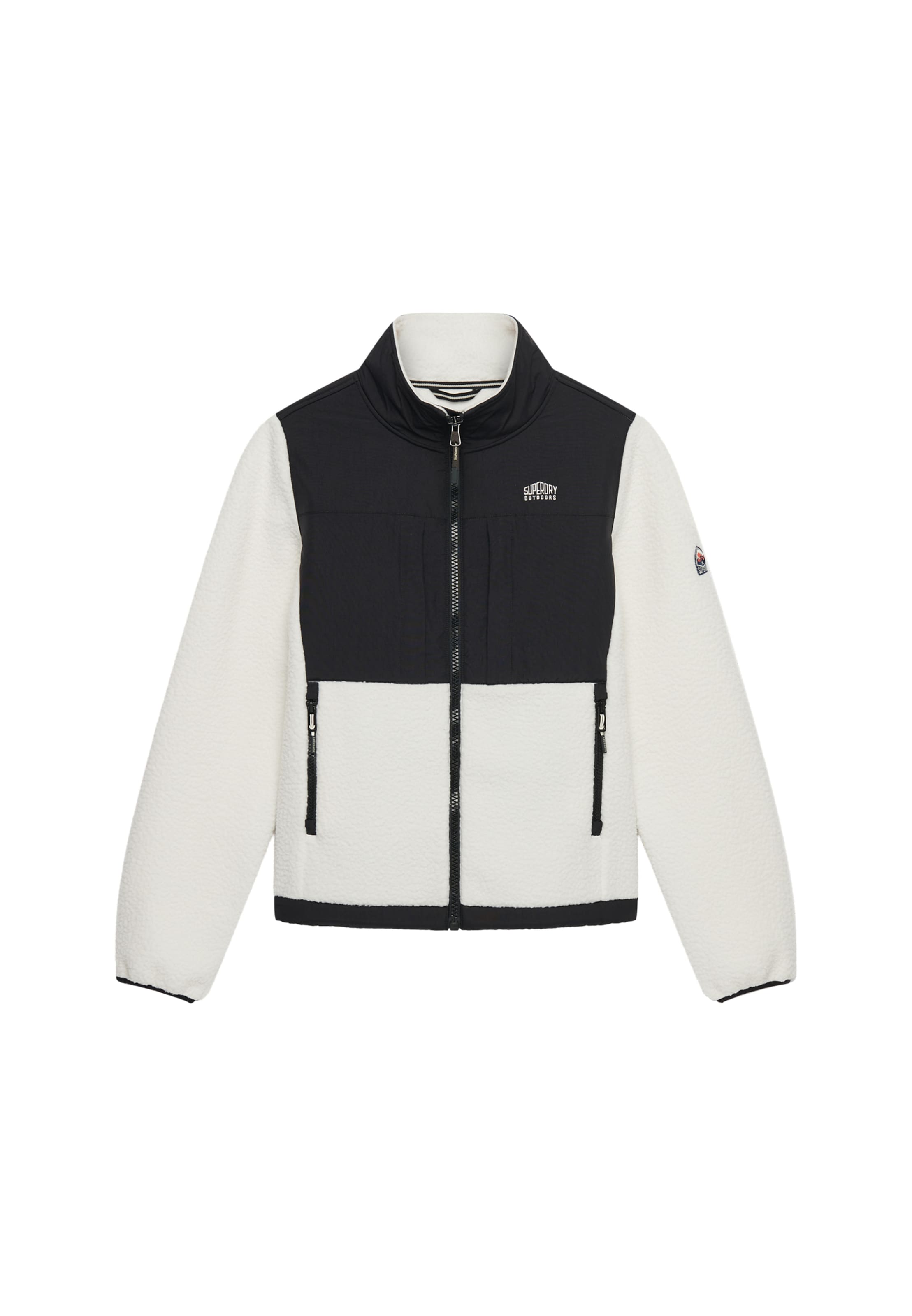 

Superdry & Co Флисовая куртка в черном цвете, Wool White