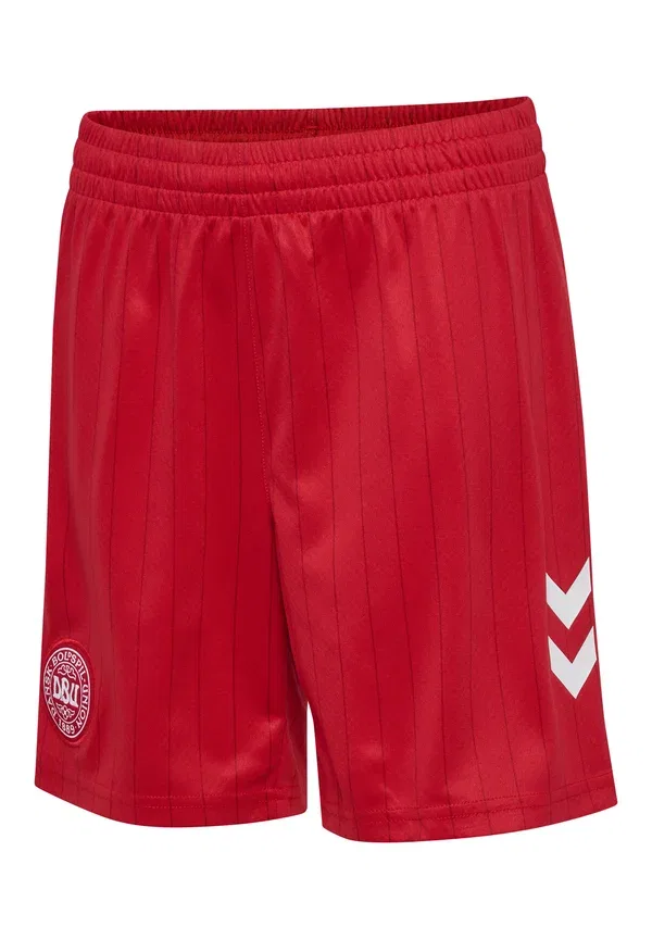 Шорты детские Hummel Dbu 26 away shorts kids national team wear, танго красный — фото 3