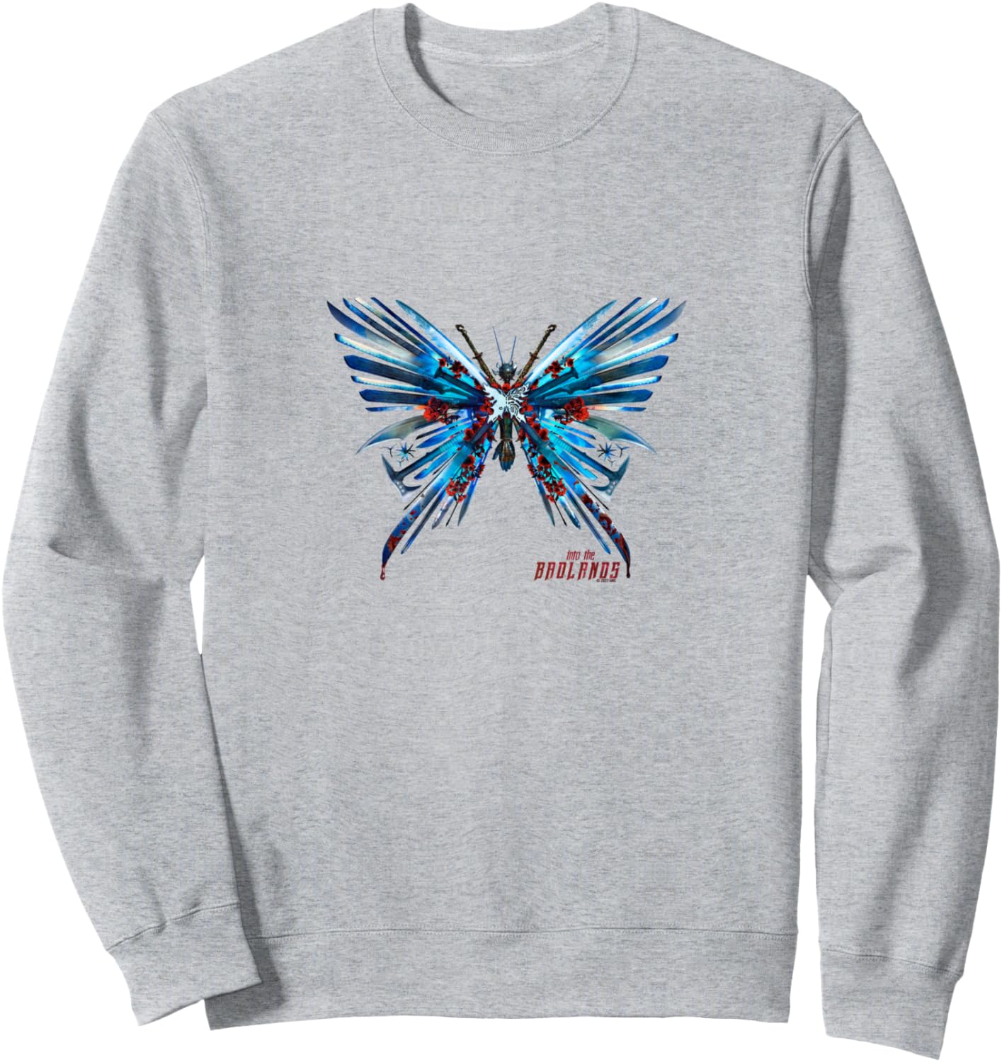 

Толстовка с рисунком из 3 сезона сериала «В пустыне смерти», серая Amc