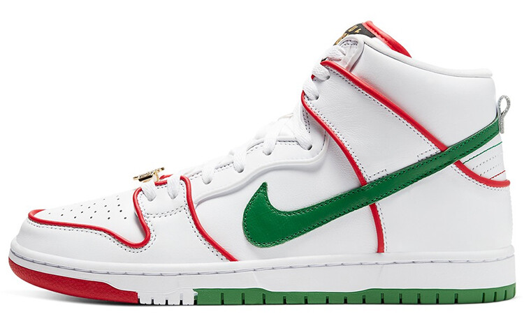 

Кроссовки Nike Sb Dunk High Paul Rodriguez Mexico, Серый, Кроссовки Nike Sb Dunk High Paul Rodriguez Mexico
