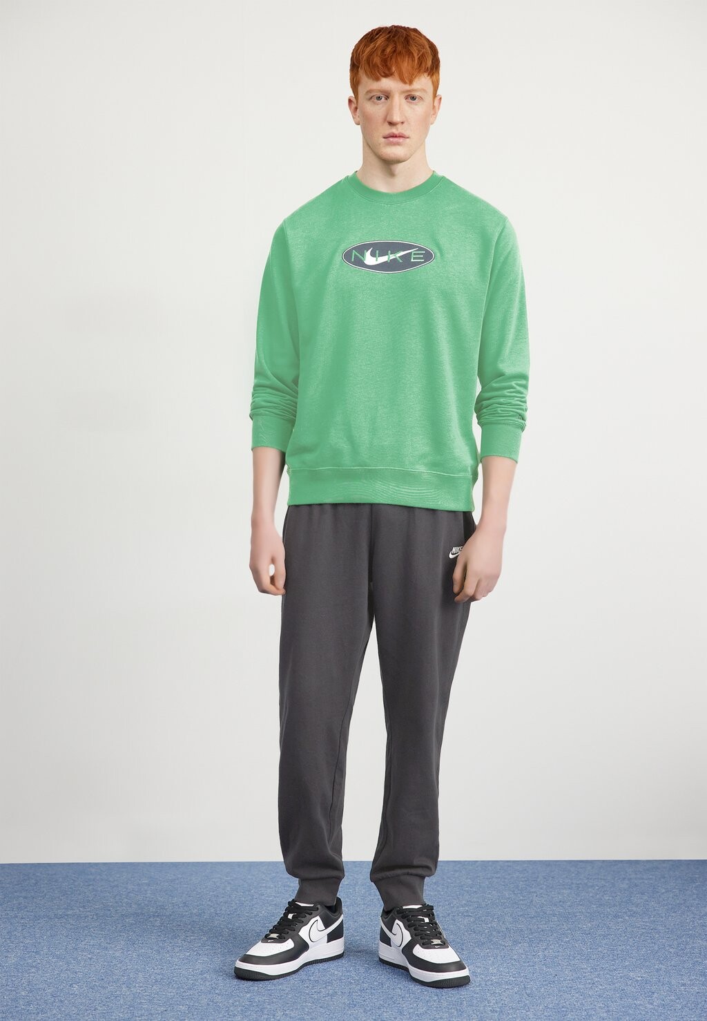 Спортивные брюки Club Knit Jogger Nike, цвет black/(white) — фото 2