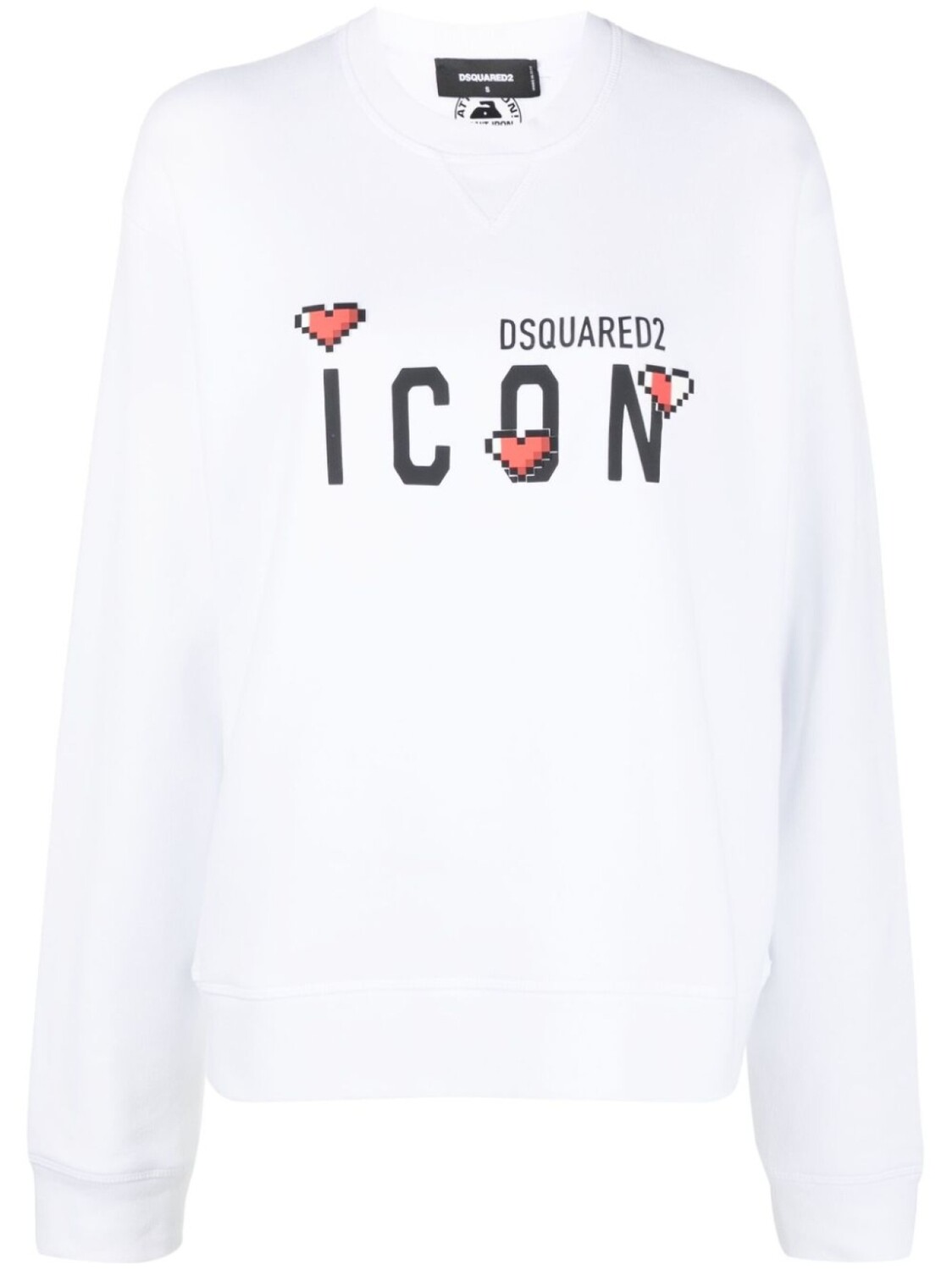 

Dsquared2 толстовка с принтом Icon, белый