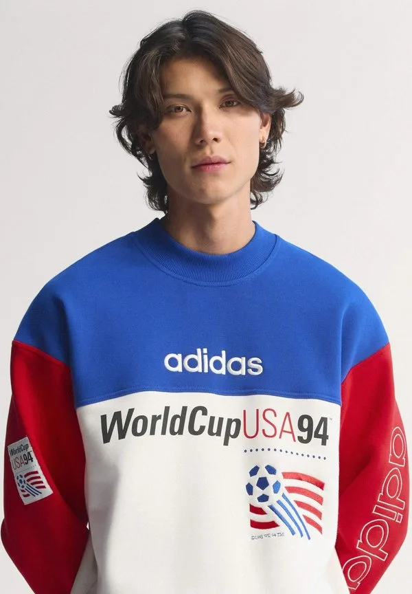 Толстовка Adidas Performance, Royal Blue Cloud White — фото 4