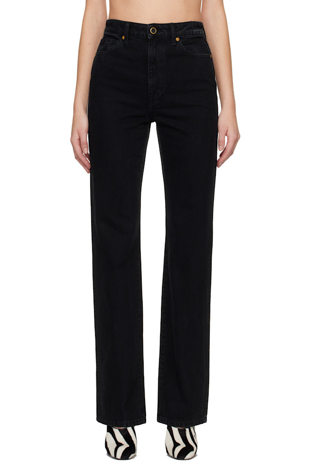 

Khaite Черные джинсы Danielle