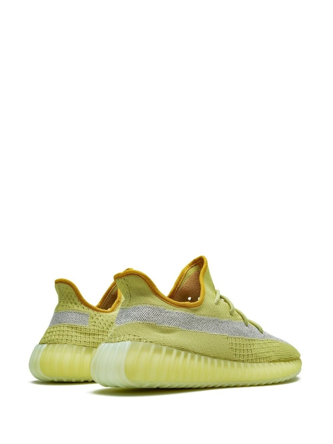 Кроссовки Yeezy Boost 350 V2 Marsh adidas Yeezy, желтый — фото 3