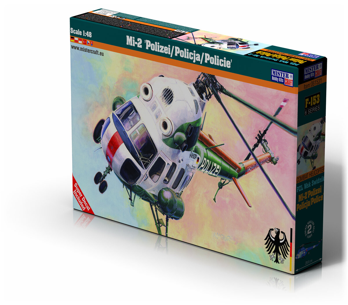 

Mistercraft, Модель Ми-2, Полиция Польши, 1:48