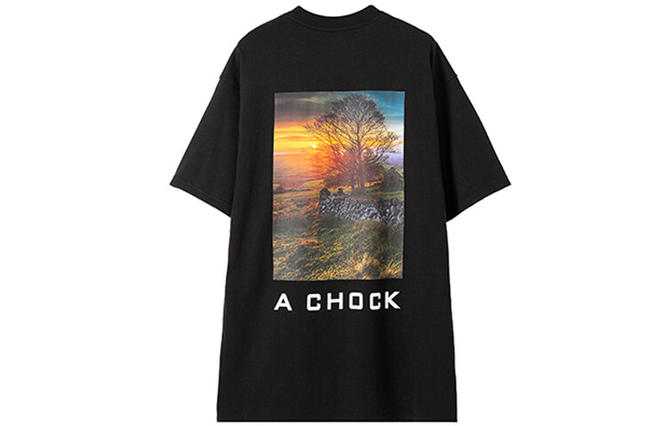 

Футболка унисекс A Chock, черный