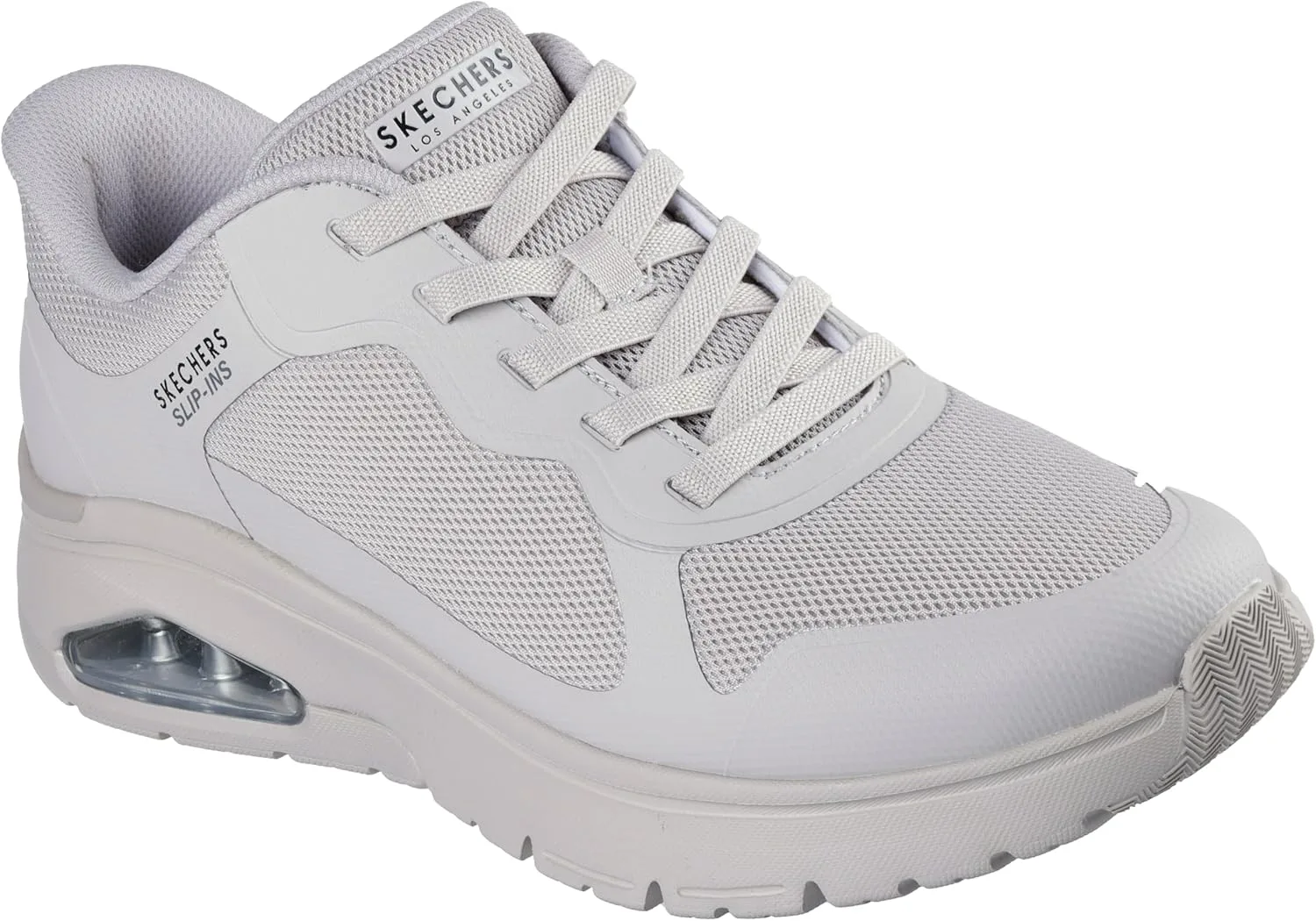 Мужские кроссовки Skechers UNO Flex-Ez Air Hands Free без шнурков, коричневый