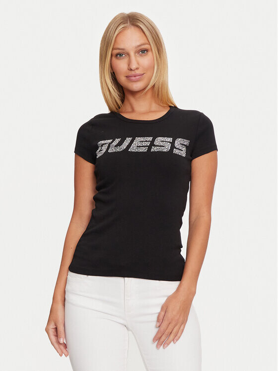 

Футболка стандартного кроя Guess, черный