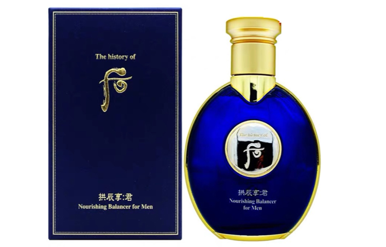 

Тонизирующая жидкость для мужчин Emperor's Nourishing Liquid увлажняющая, контролирующая жирность, освежающая 140 мл The History Of Whoo