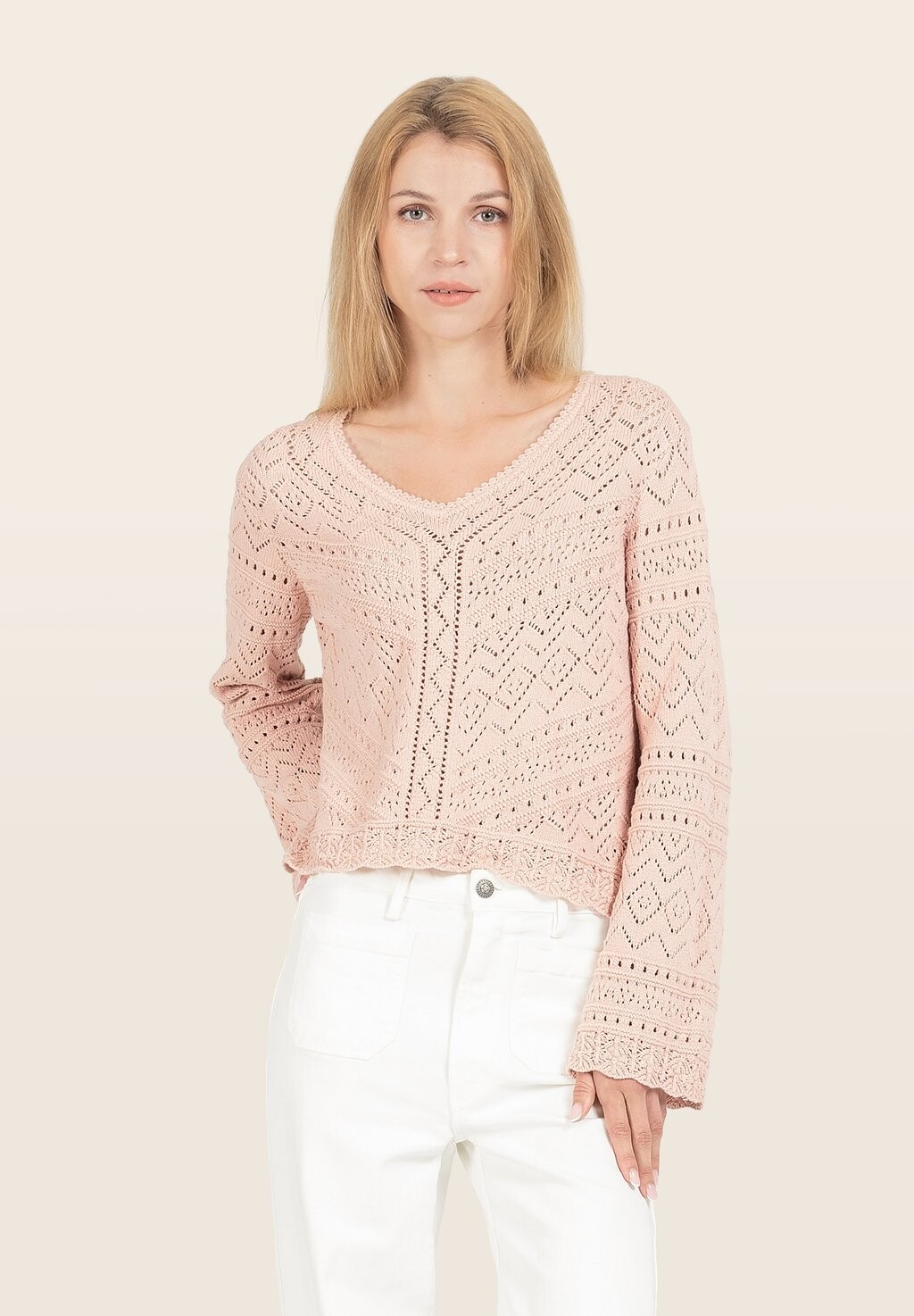 

Джемпер KEEP IT SIMPLE Odd Molly, светло-розовый
