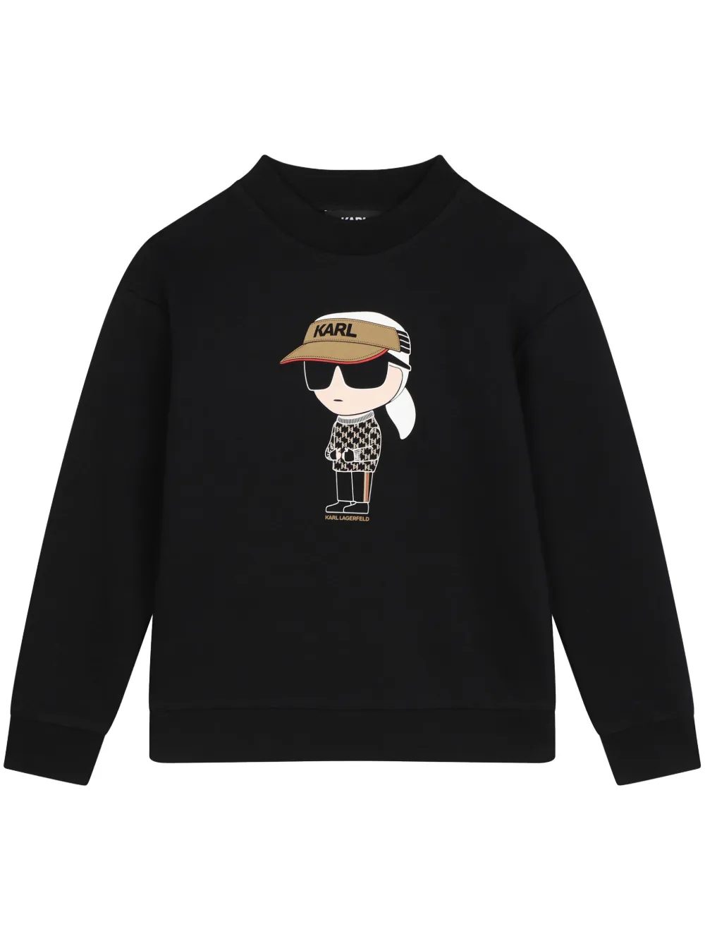 

Толстовка Ikon KARL LAGERFELD KIDS, черный