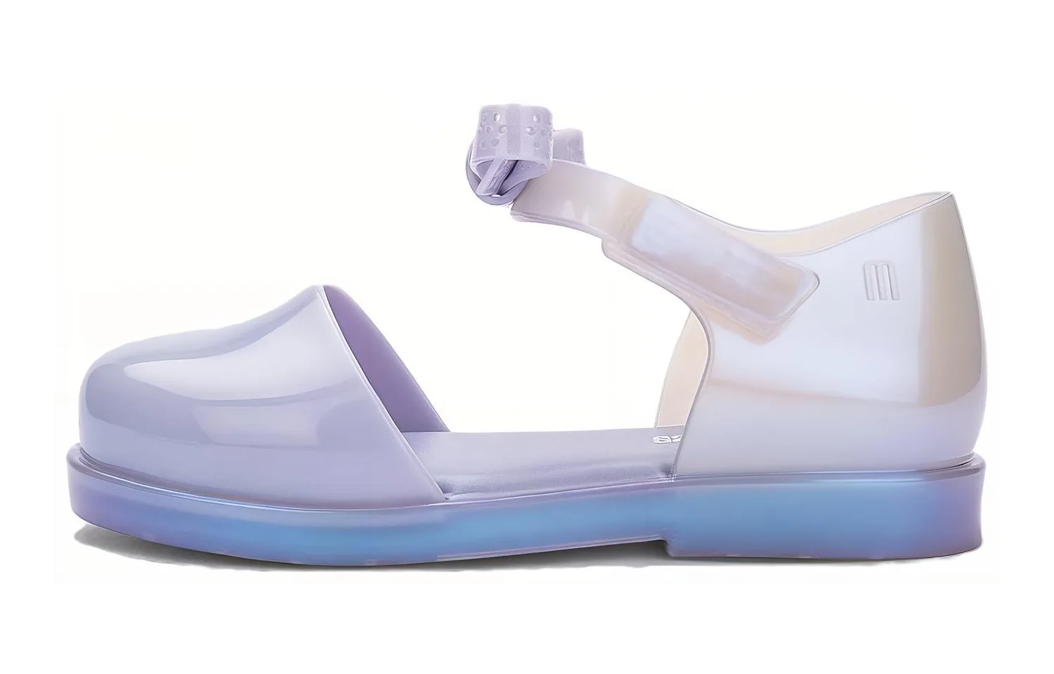 Детские кожаные туфли PVC Low top Melissa, светло-фиолетовый — фото 4