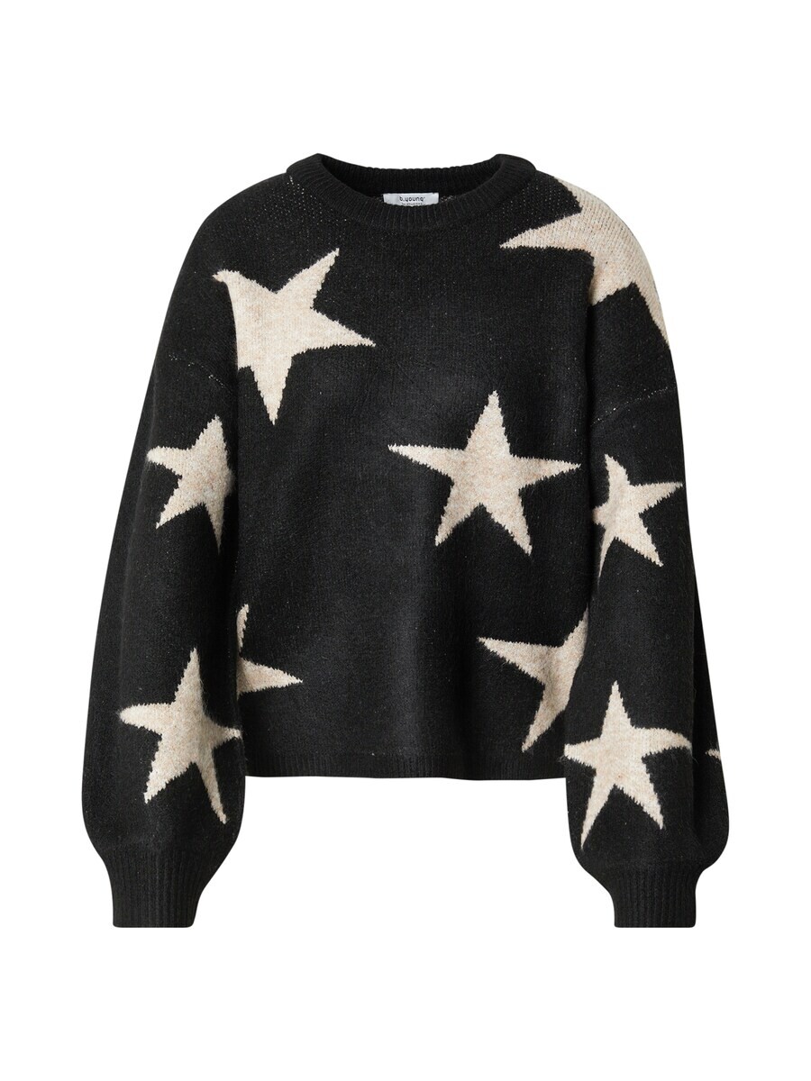 

Тонкий вязаный свитер b.young Sweater Bxminya, черный