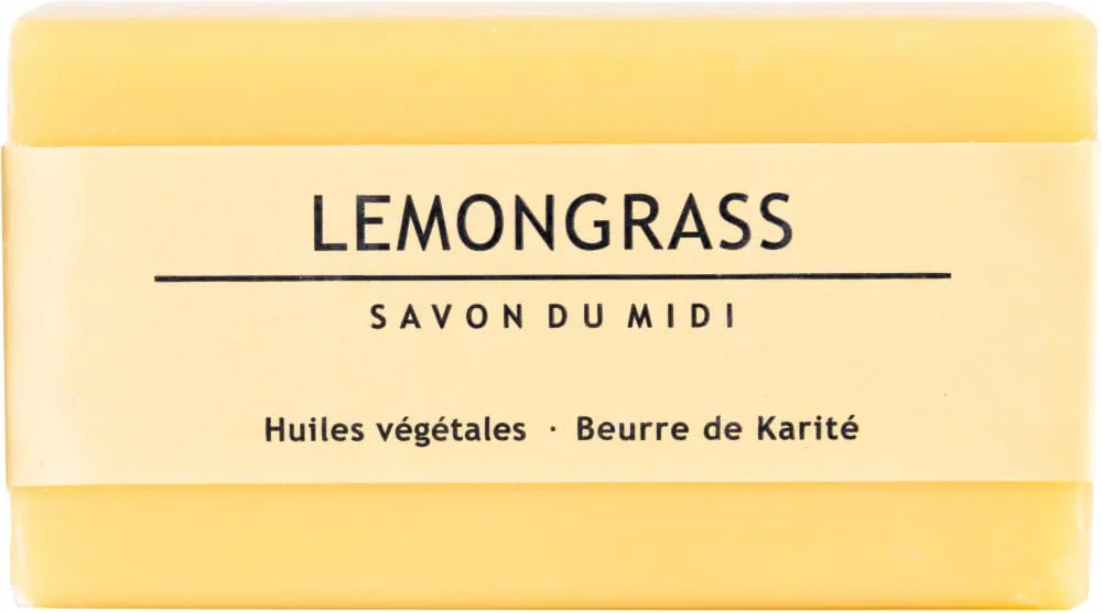 Набор мыла с маслом карите и лемонграссом, 12 штук Savon Du Midi