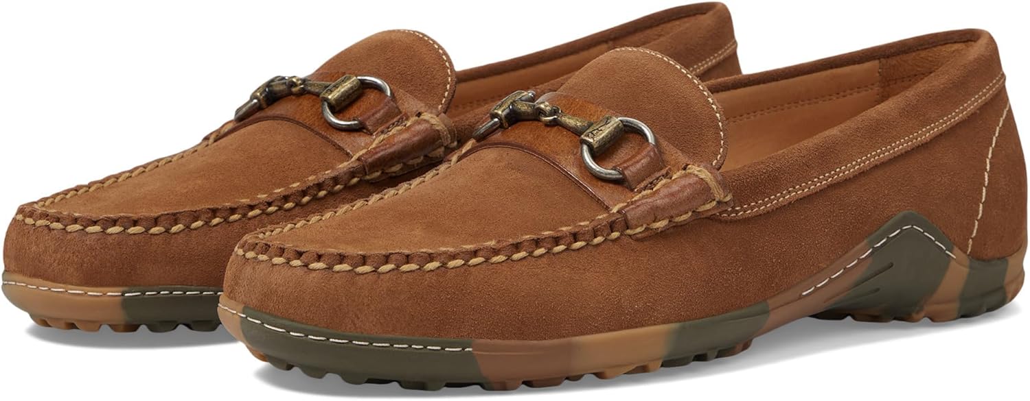 

Мужские лоферы с деликатной бляхой Martin Dingman, French Roast