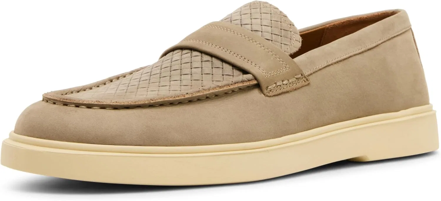 Лоферы Steve Madden Pecos, серый нубук