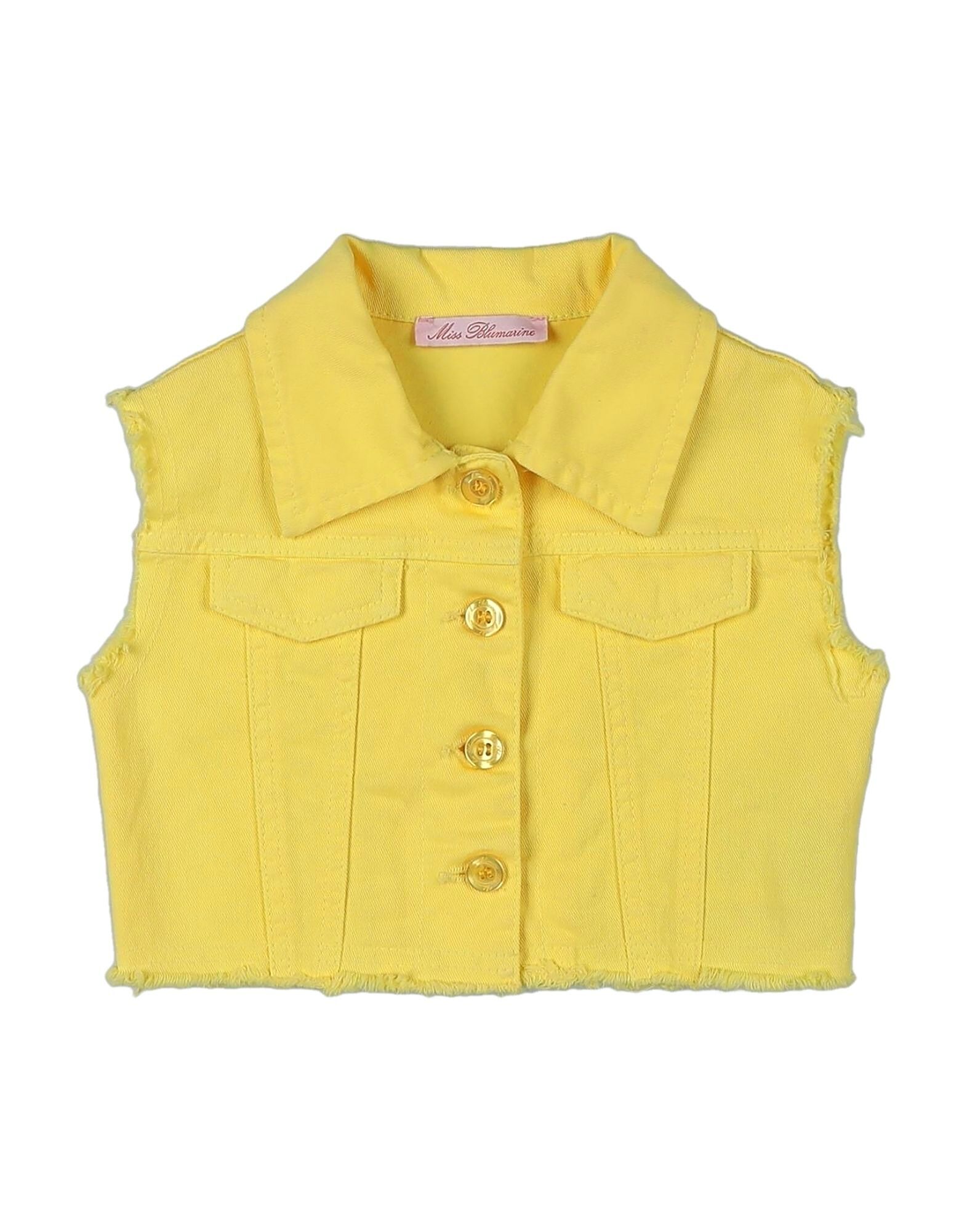 

Джинсовая куртка для девочек Miss Blumarine, желтый