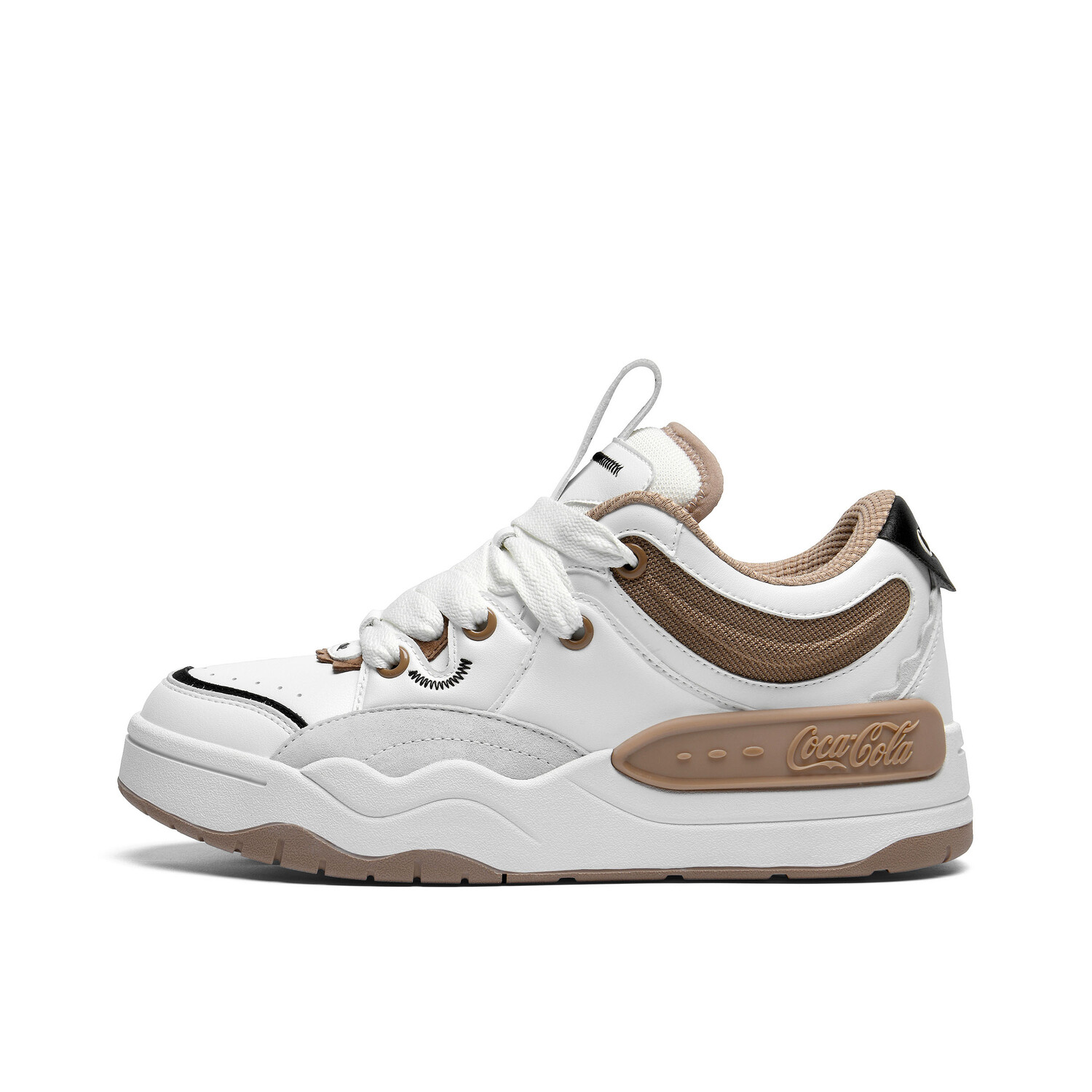 

Кроссовки Coca-Cola Skateboarding Shoes Unisex Low-top, цвет Cappuccino, Коричневый, Кроссовки Coca-Cola Skateboarding Shoes Unisex Low-top, цвет Cappuccino