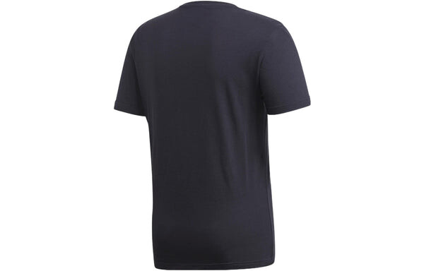 Футболка adidas 8-Bit Badge Of Sport Applique Sports Breathable Short-sleeve Tee Men Black, черный — фото 2
