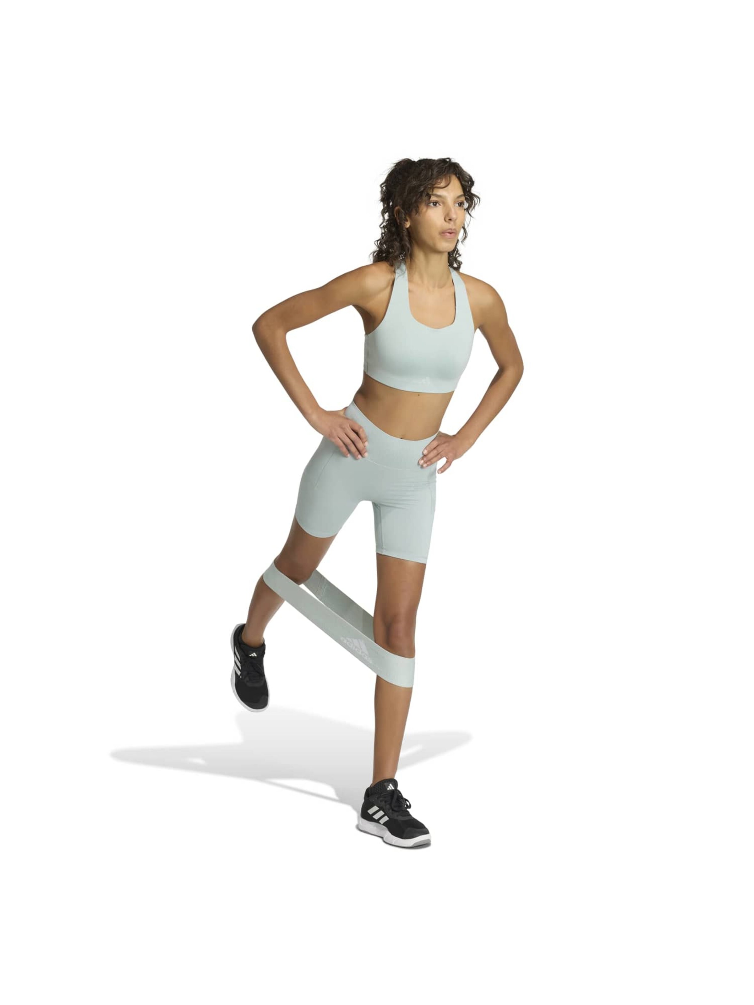 Adidas Performance Узкие спортивные шорты 'OPT PWR' в цвете Mint — фото 4