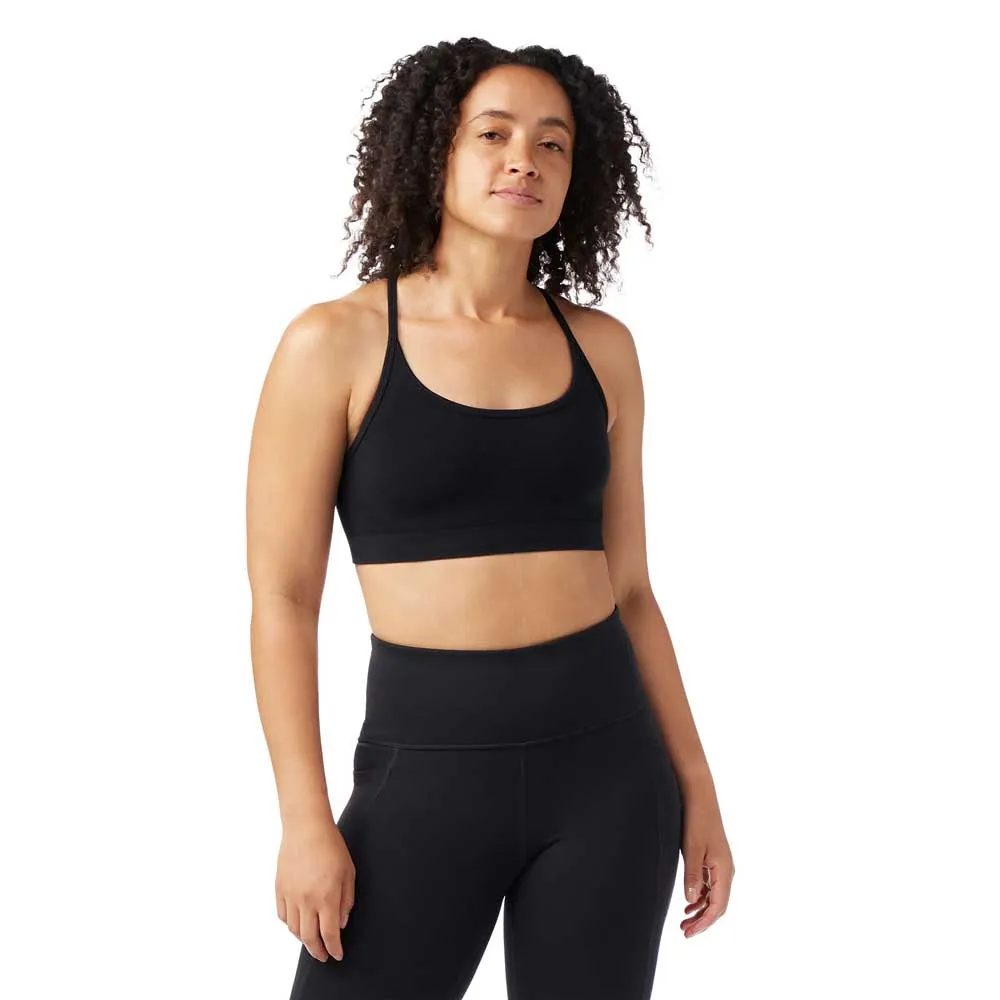 

Спортивный бюстгальтер Smartwool Merino Blend Bralette sports bra, черный