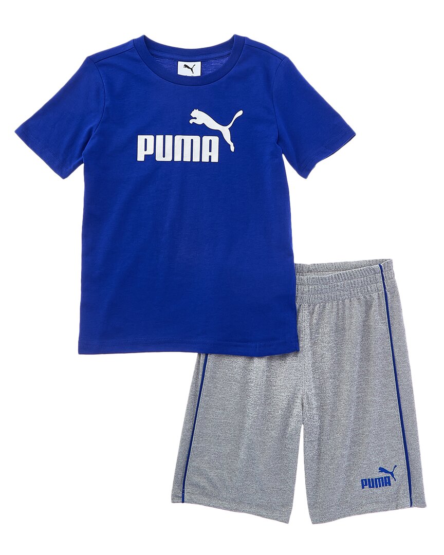 

Комплект из 2-х предметов: футболка джерси и шорты Interlock PUMA Puma, синий