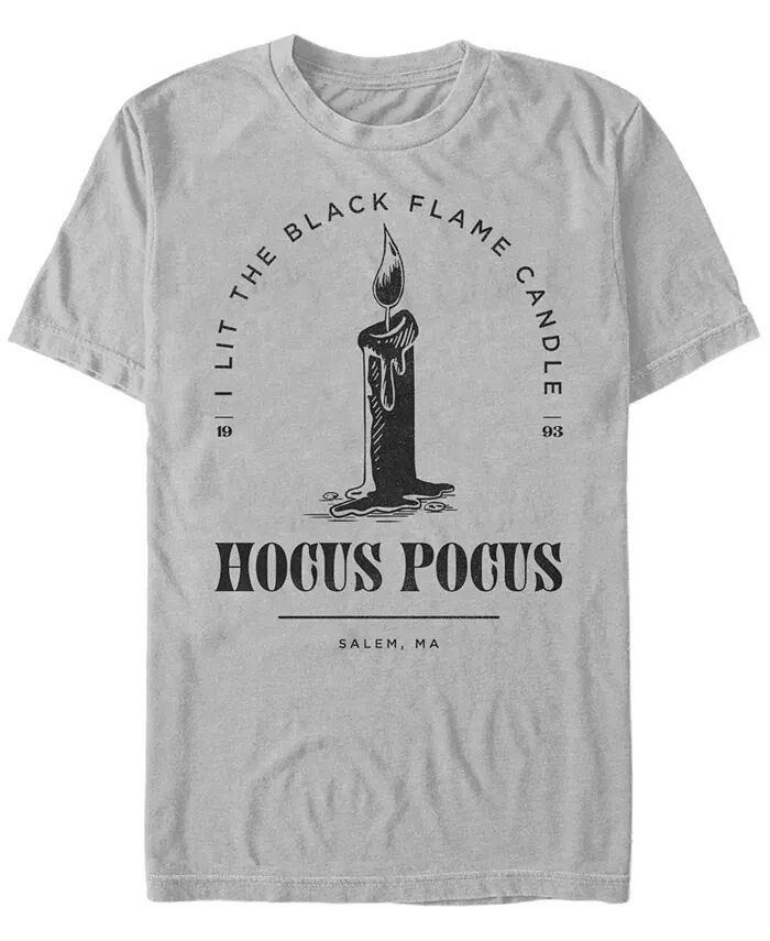 

Мужская футболка с коротким рукавом Hocus Pocus Candle Stamp Fifth Sun, серебряный