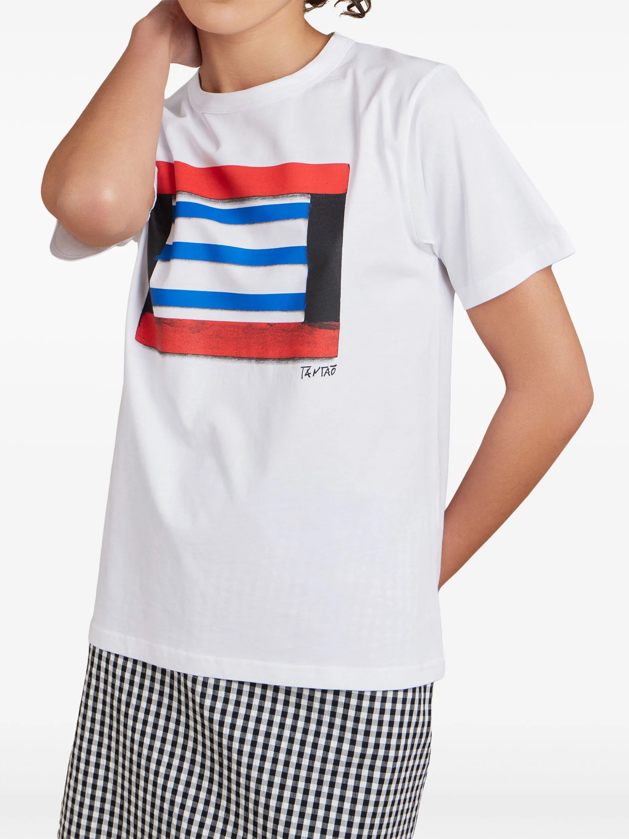 

Футболка из коллаборации с Tantão Le Mixte Agnès B., белый