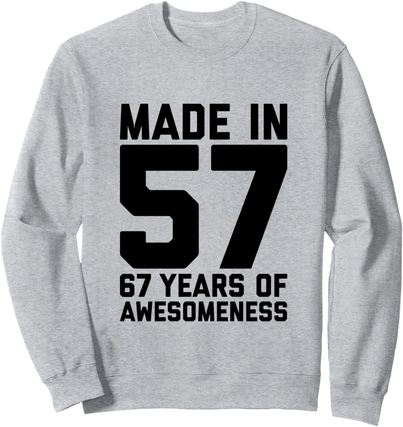 

Толстовка на 67-й день рождения, подарок на 67-й день рождения для мужчин, женщин, дедушек, толстовка Birthday 67Th Gift Grandad Grandma Happy Designs, серый