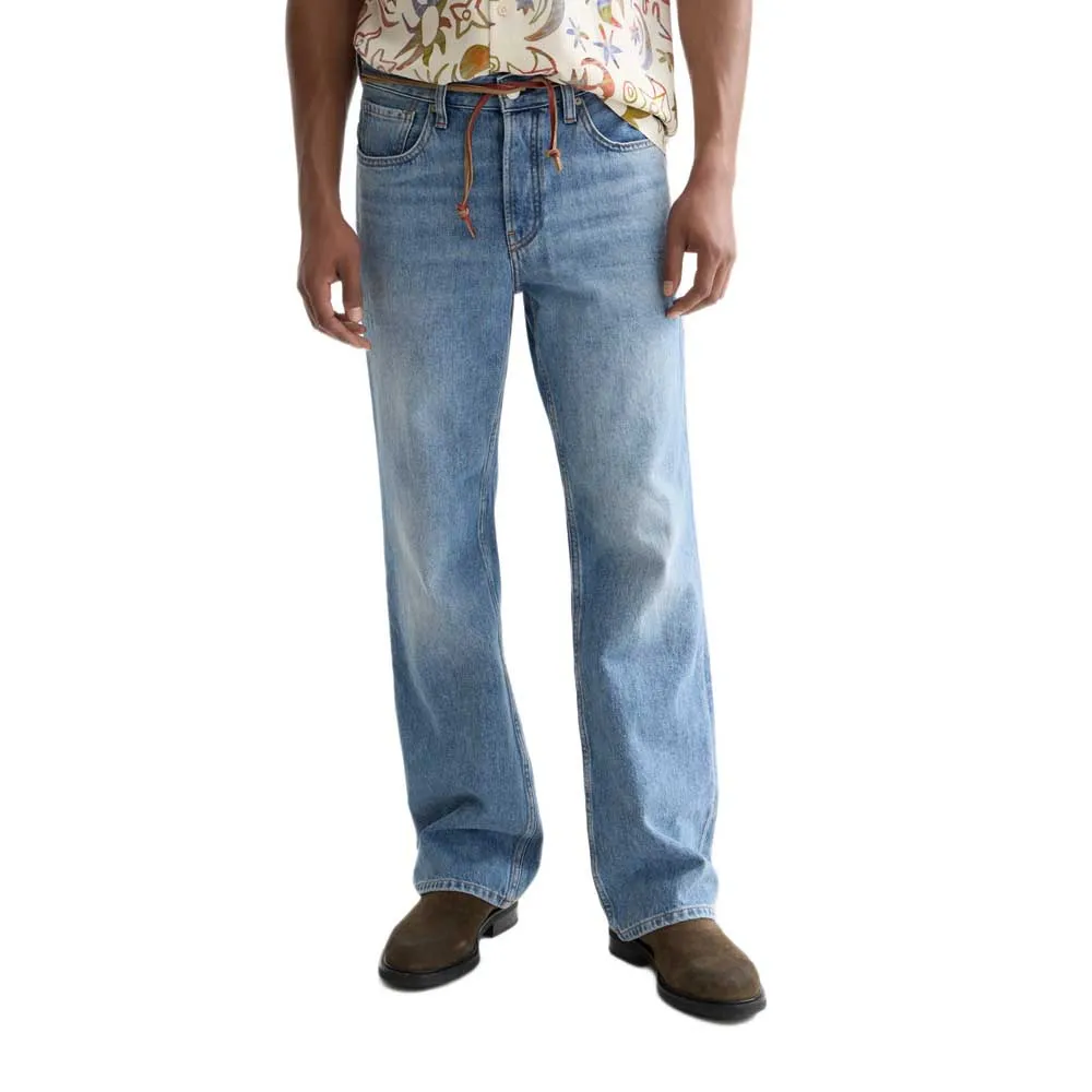 

Джинсы Scotch & Soda The Beat в стиле 70-х, расклешенные книзу, синий